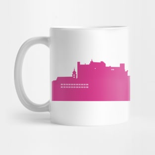 Salzburg skyline pink Mug